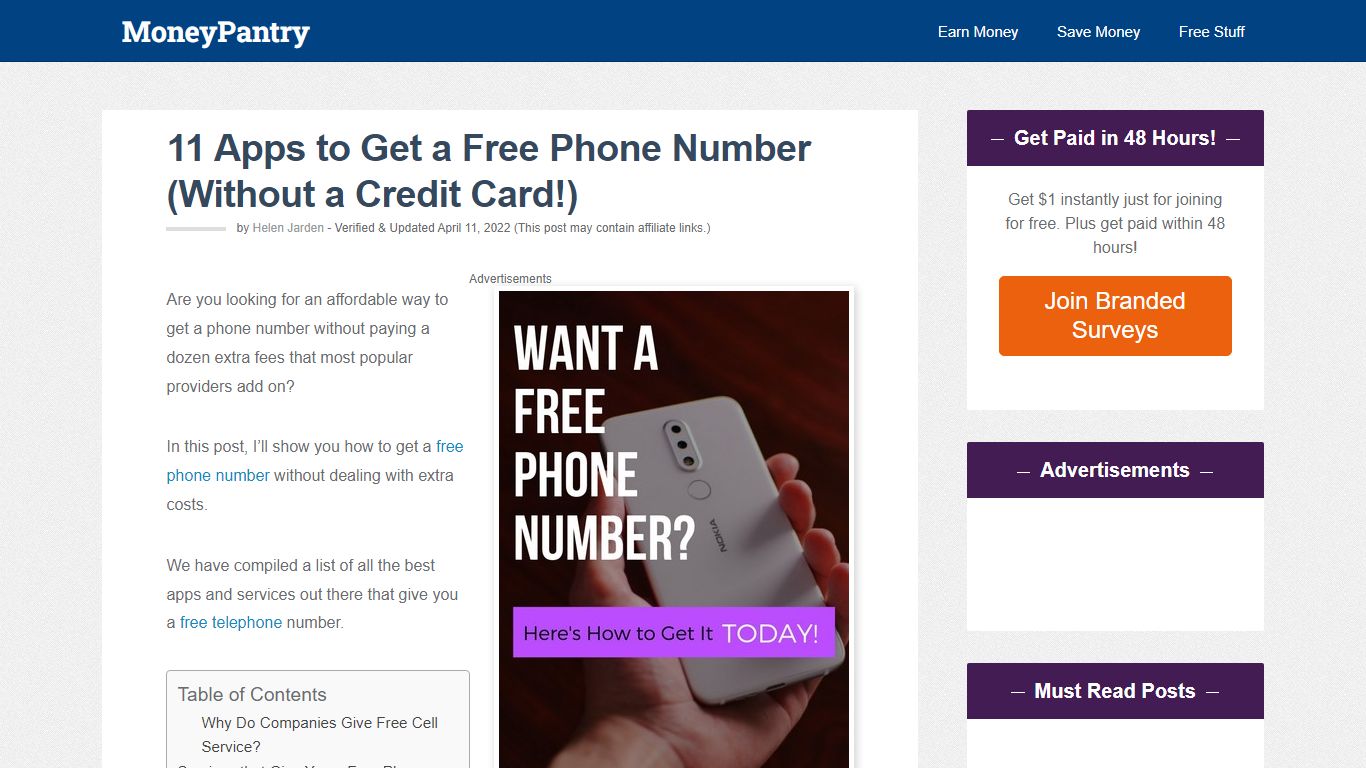 11 Apps to Get a Free Phone Number (Without a Credit Card!)